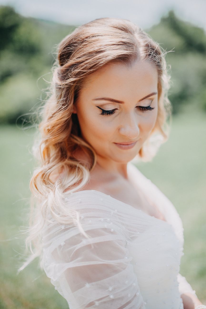 A Singapore bride styled by Aglow Bridal Artistry — look 1