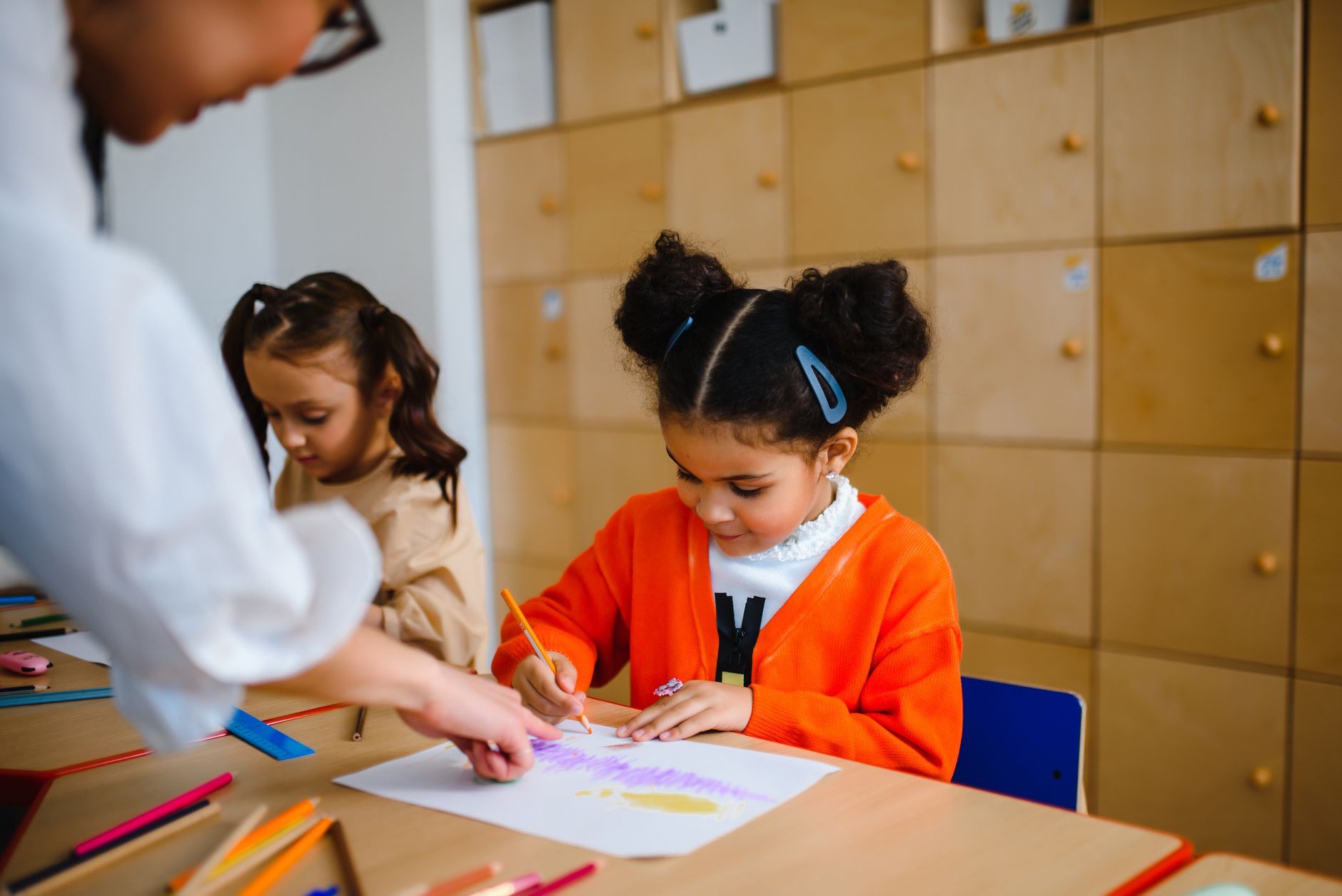 A child at Little Banyan Preschool