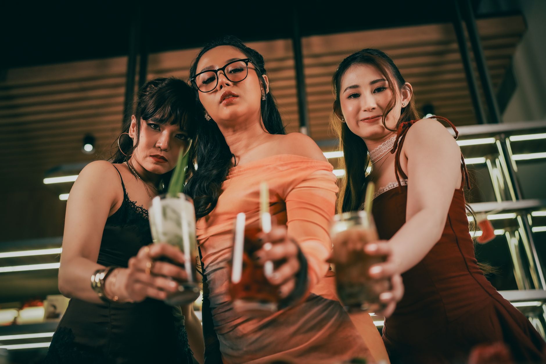 Friends enjoying Boochly kombucha together