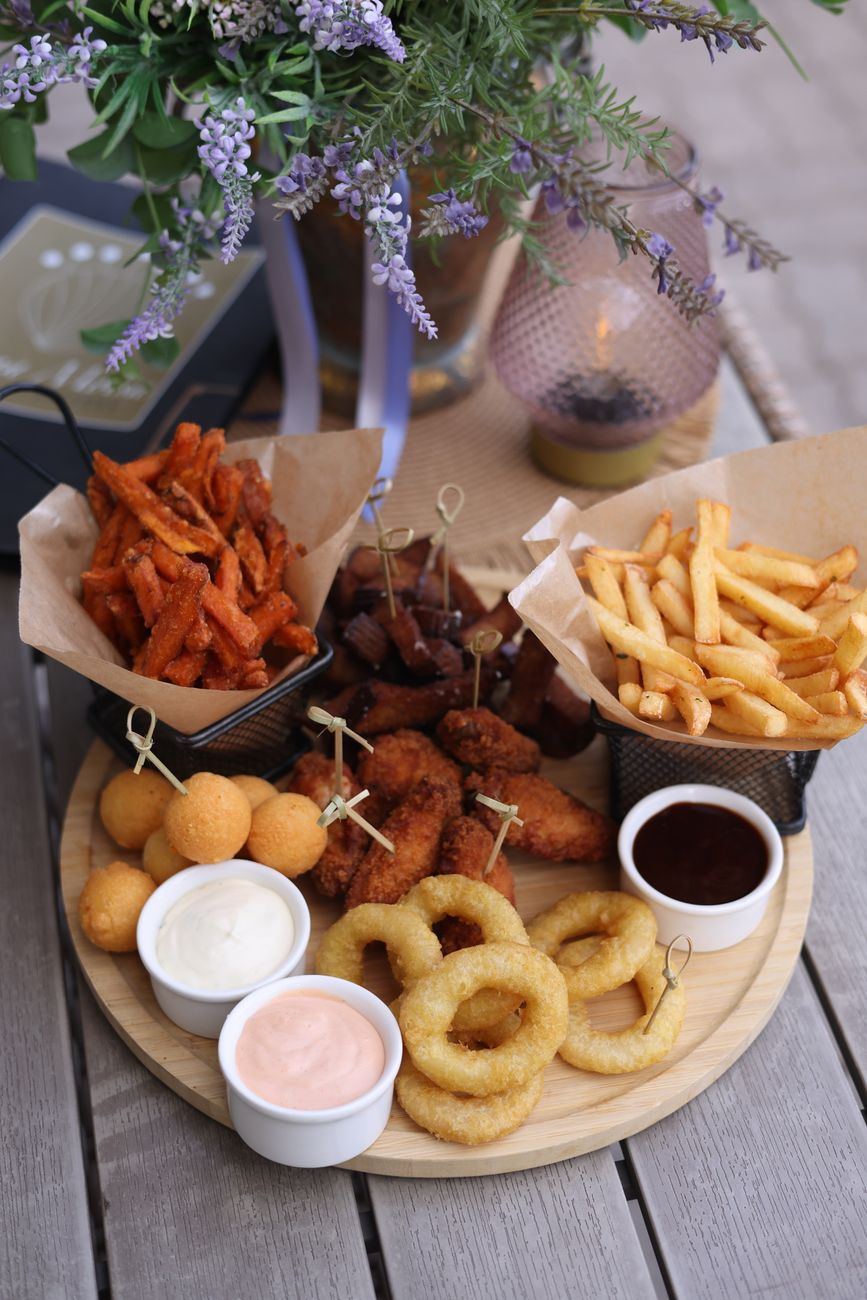 Mini party finger food