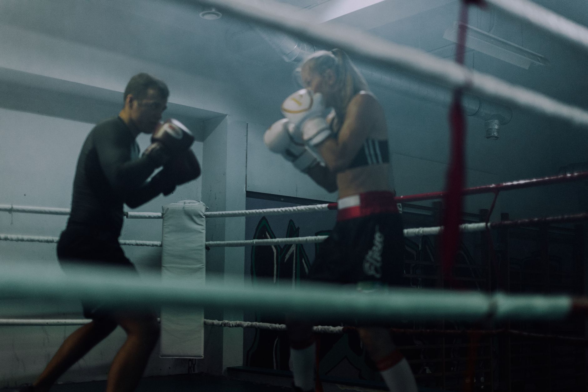 Muay Thai Sparring at Clinch Muay Thai Singapore