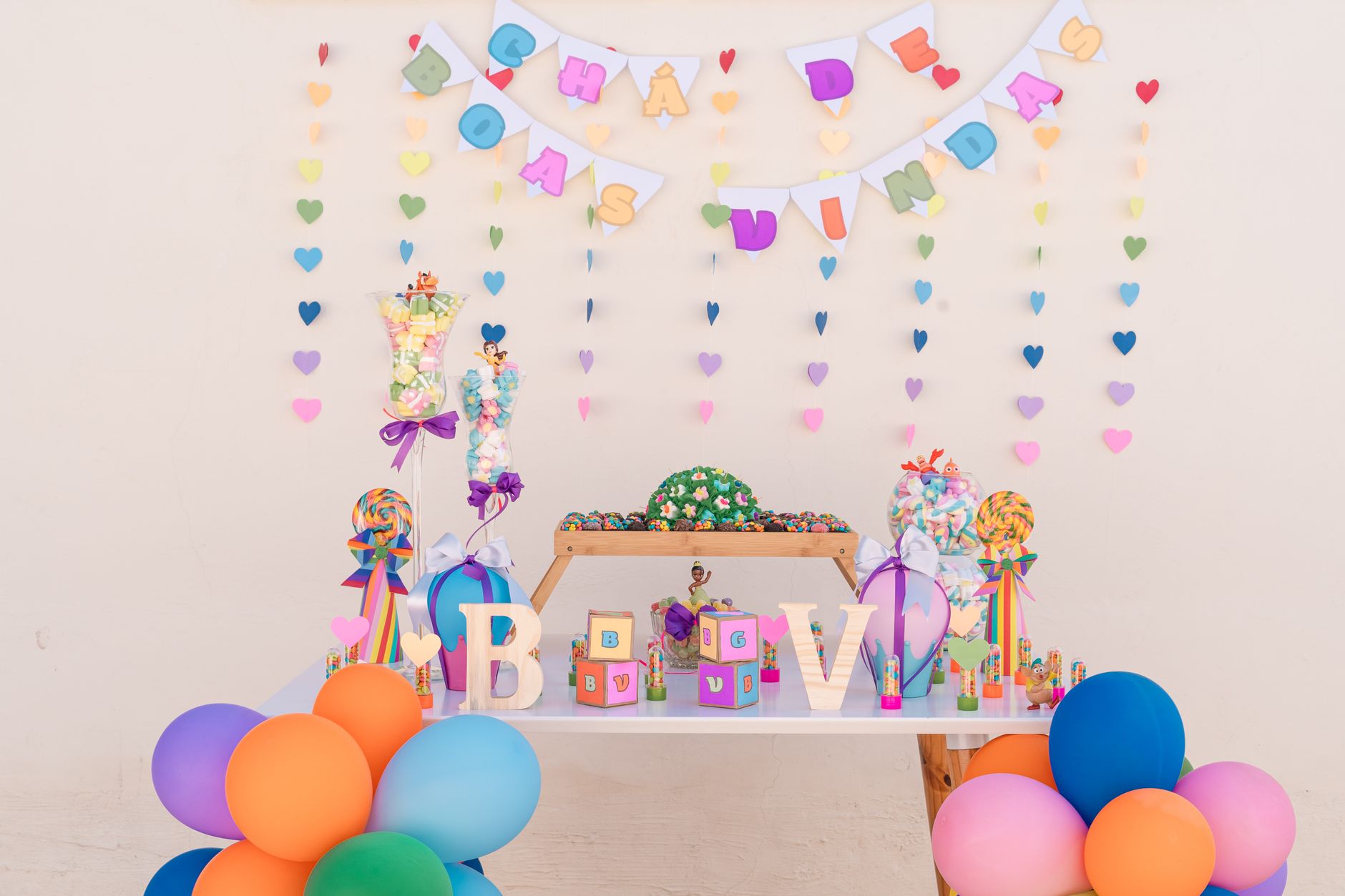 Backdrop Wall setup by Confetti Lane