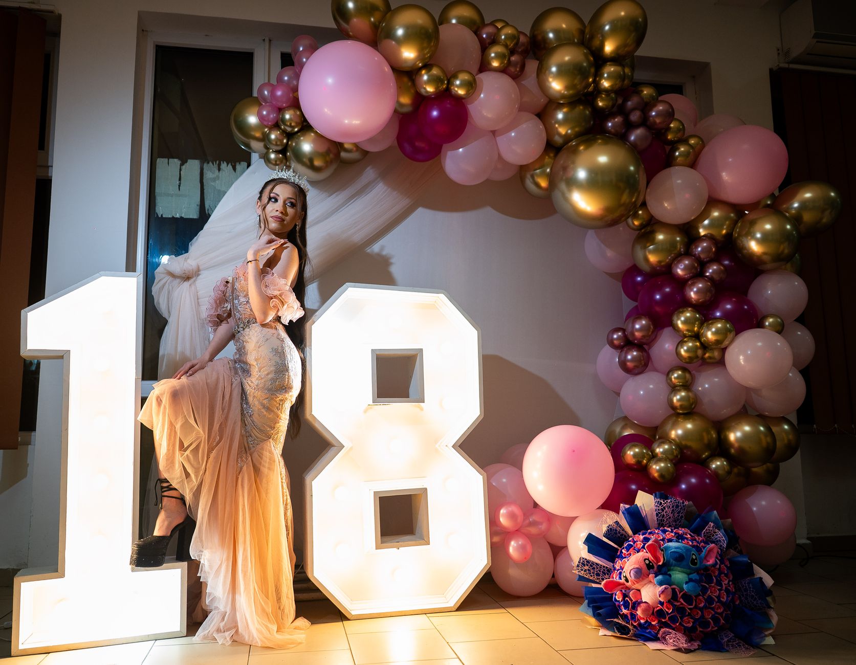 Backdrop Wall setup by Confetti Lane