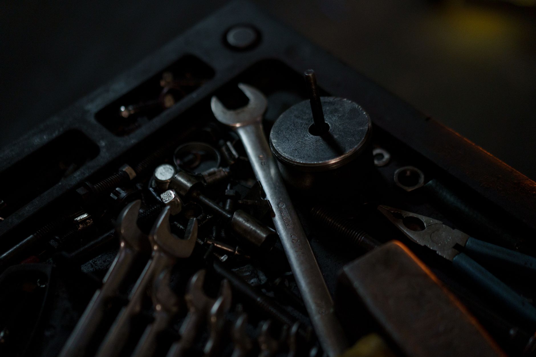 A FixWell handyman's tools laid out, ready for a Singapore home repair job