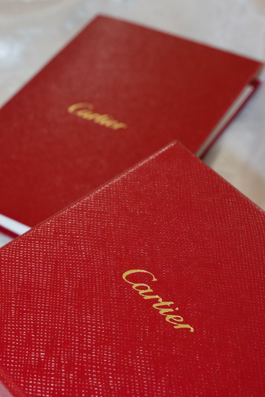 Embossed Leather Notebook