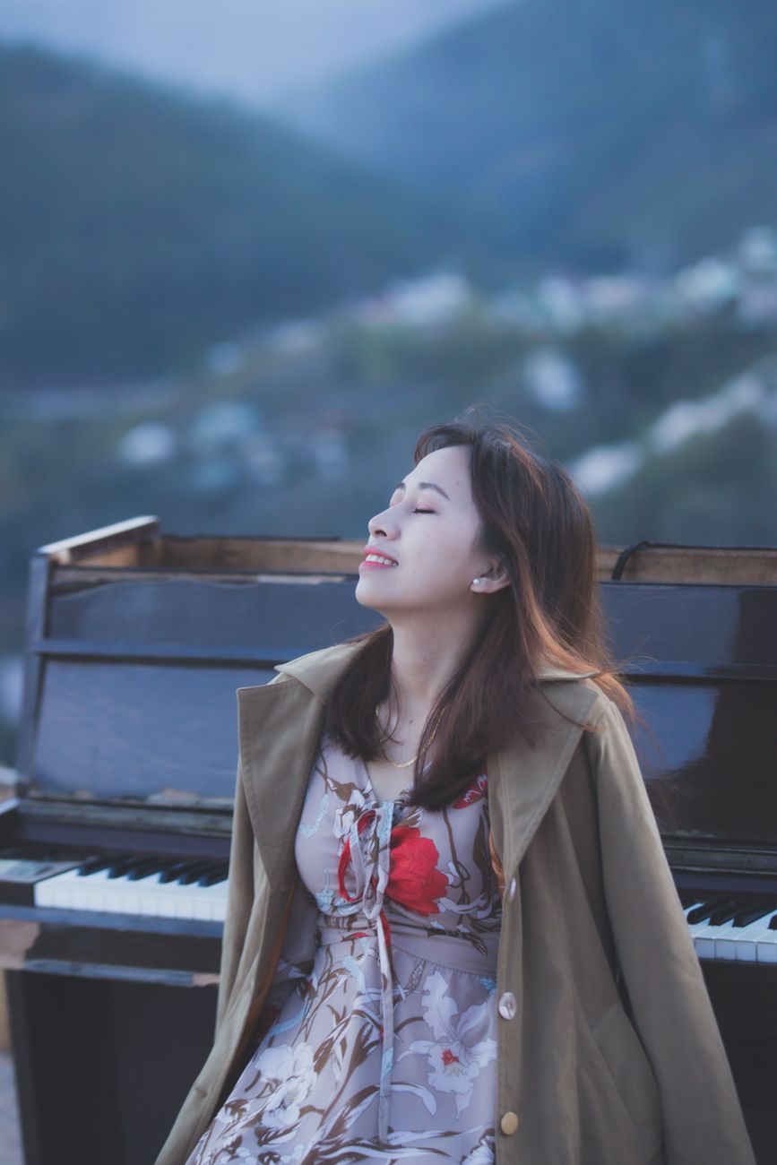 A warm piano lesson in progress at Forte Piano Studio in Singapore