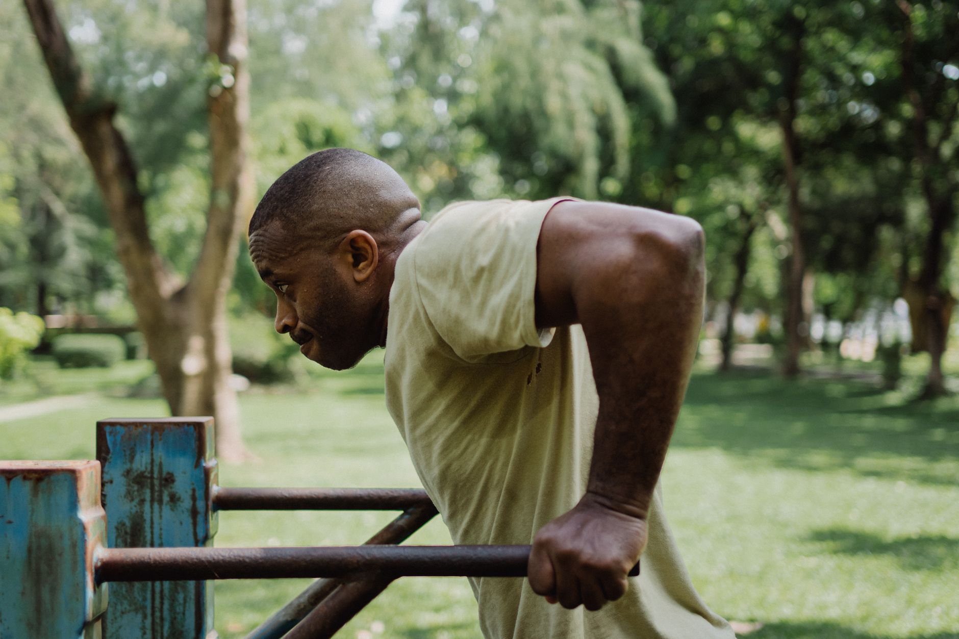 Your First Parallel-Bar Dip — calisthenics skill progression at Groundwork Athletics