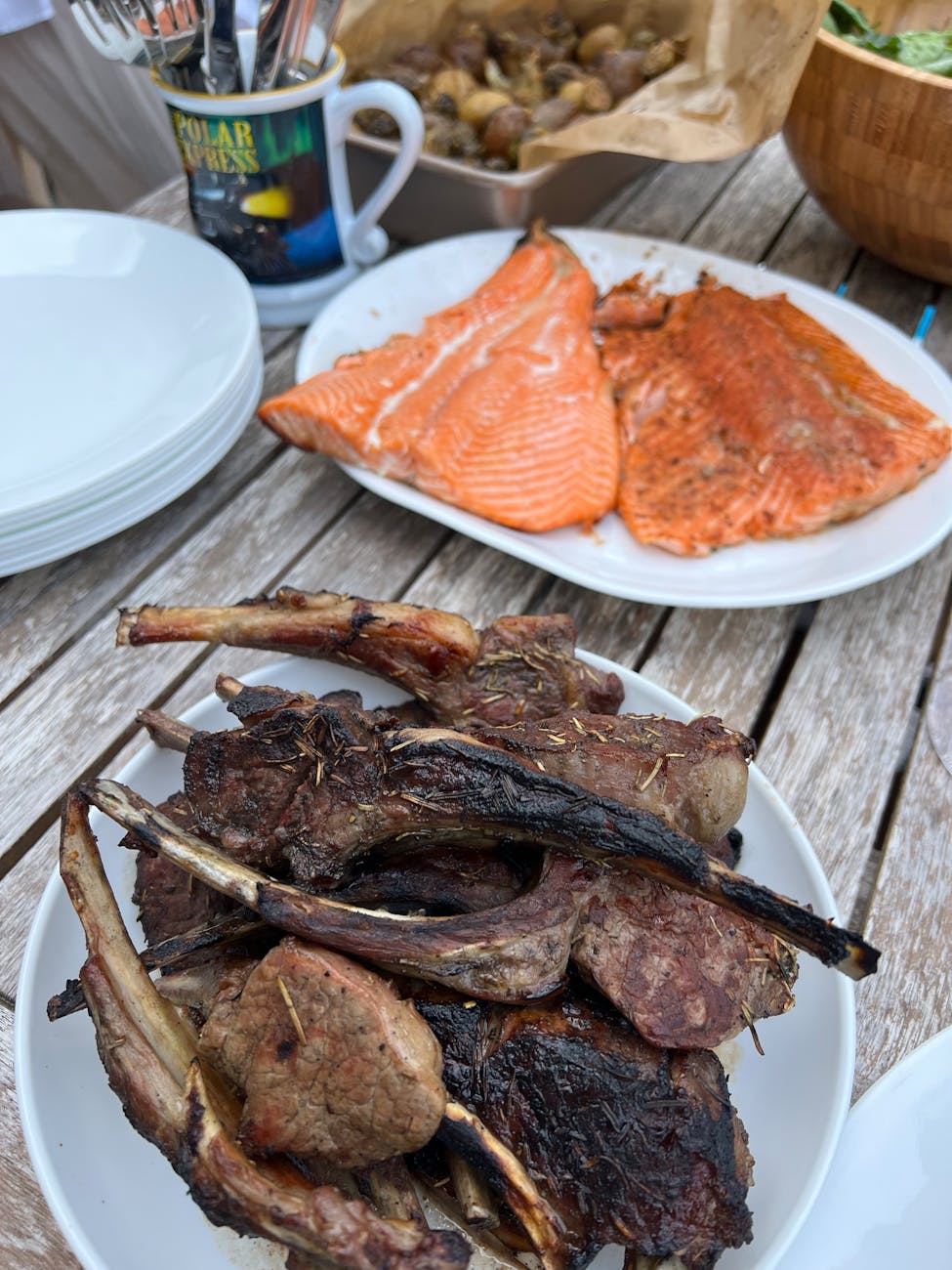 Charcoal Lamb Chops