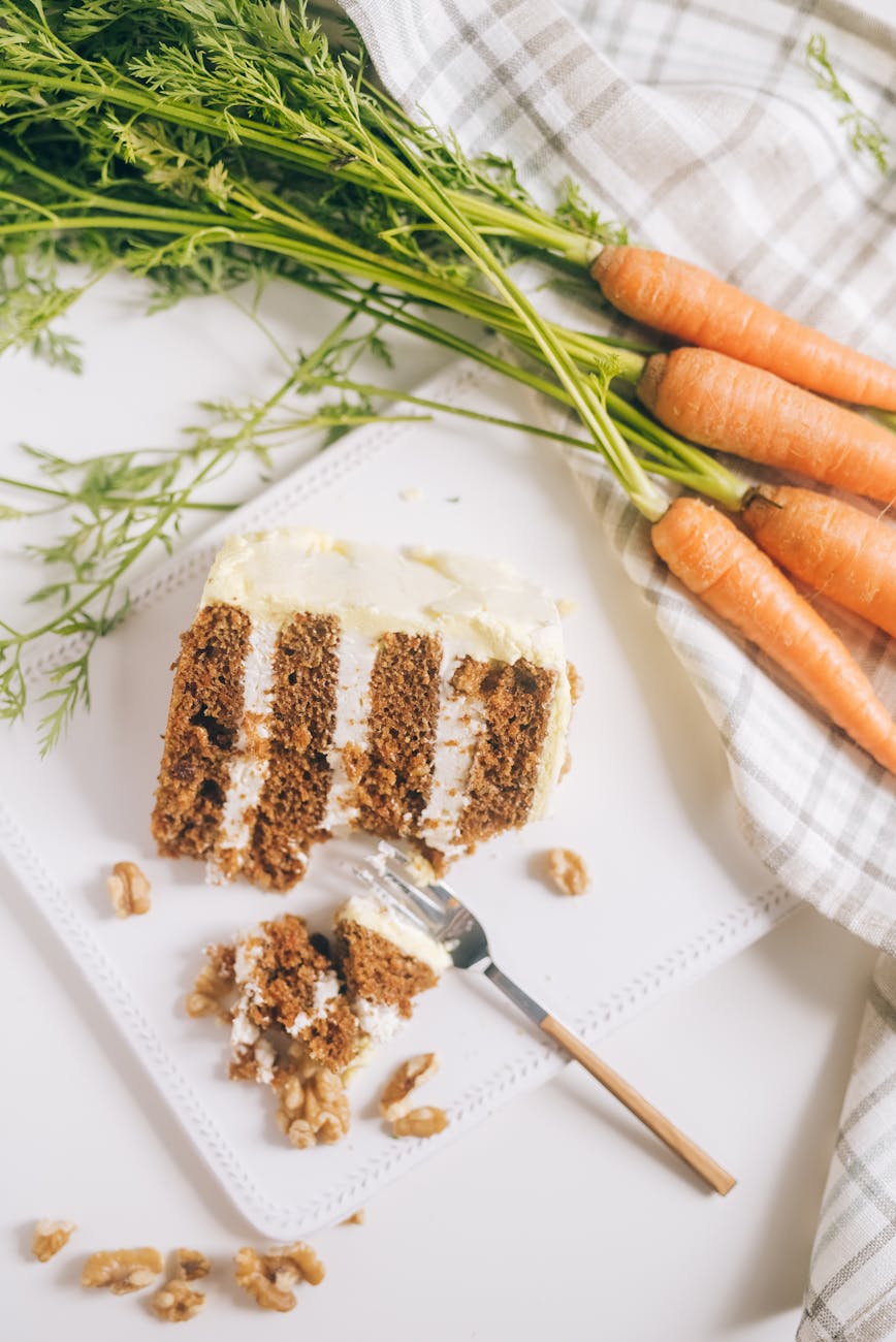 Carrot Cake Slice