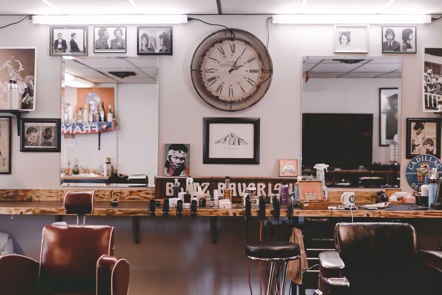 Inside the Ironside barbershop