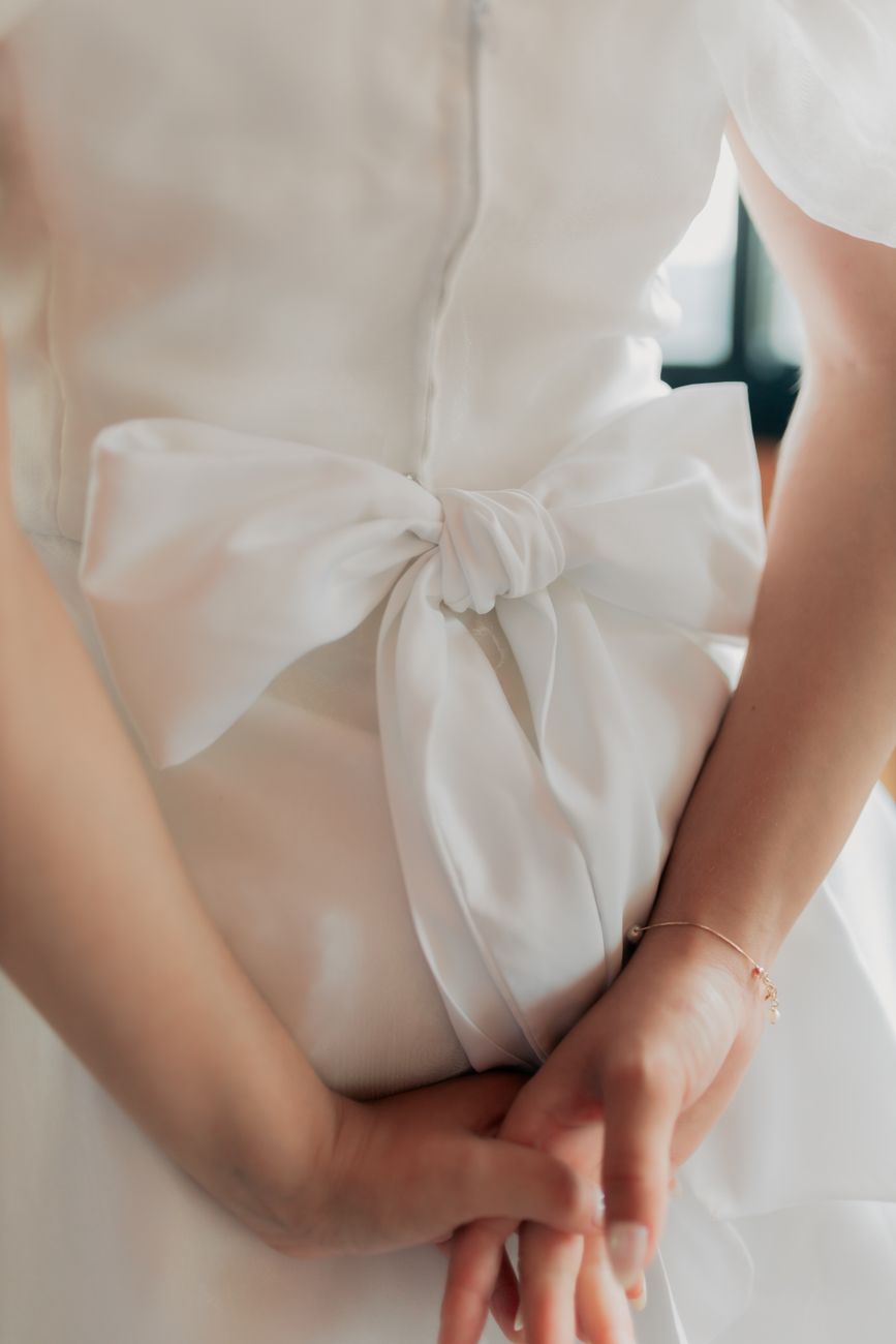 The Quiet Line — the modern minimalist bridal collection at Ivory & Lace