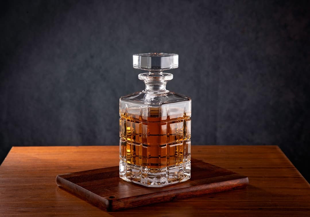 Still Engraved Decanter — engraved lead-free glass keepsake