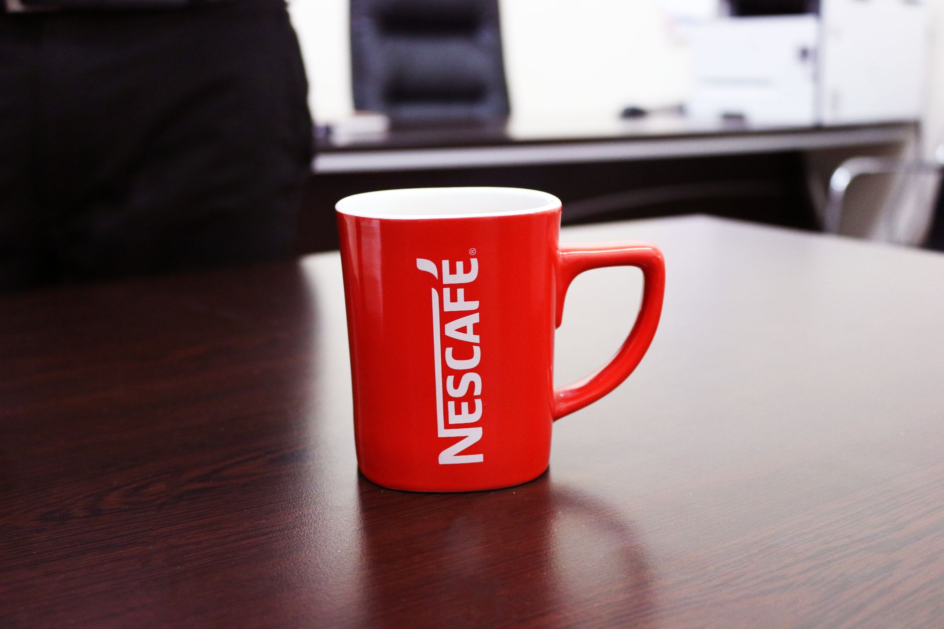 Branded corporate drinkware order packed for delivery
