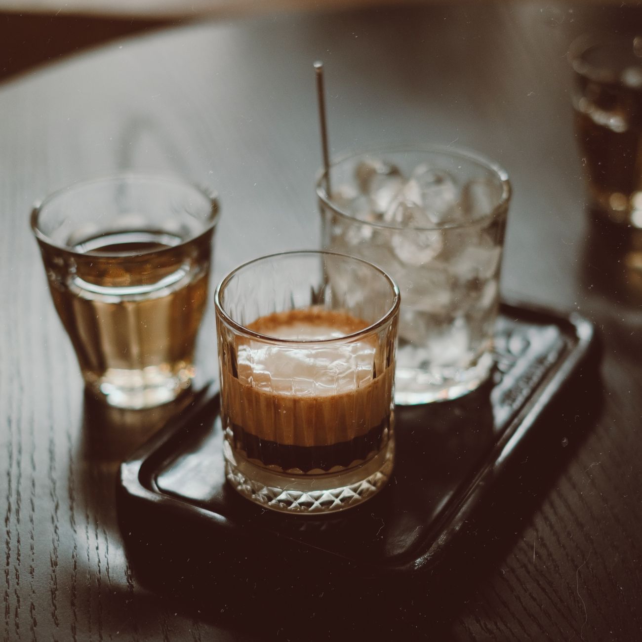 Frosted Glass Tumbler — custom printed drinkware by Mugshot Singapore