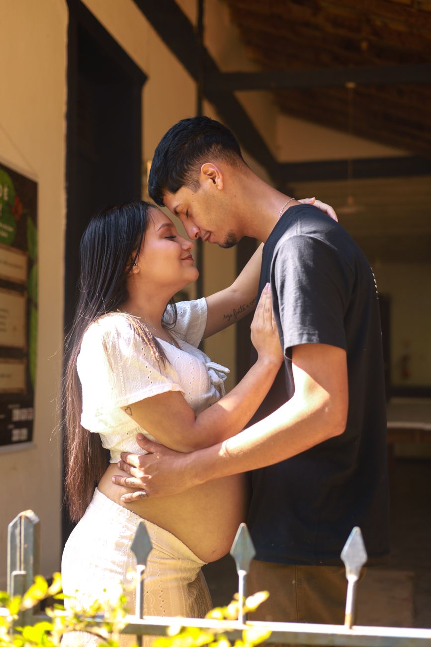 Noa Ruched Maternity Tee