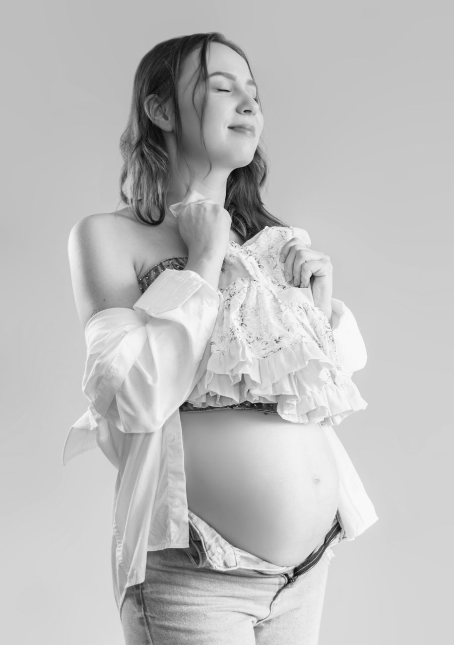 Isla Maternity Poplin Blouse