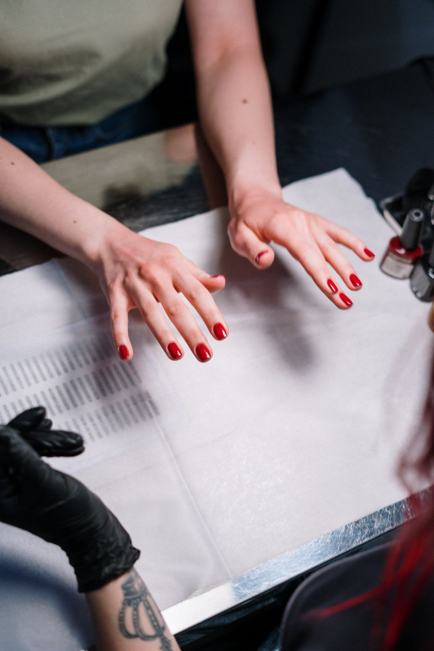 Gel Manicure at Petal & Polish Singapore