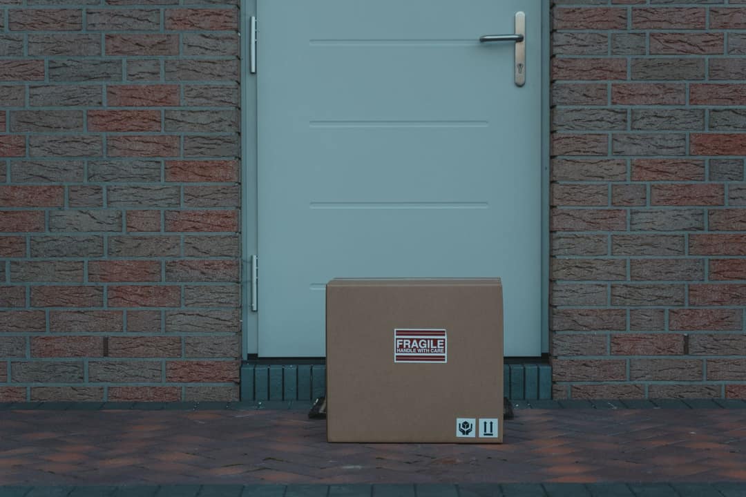 A Pet Pantry parcel at the door