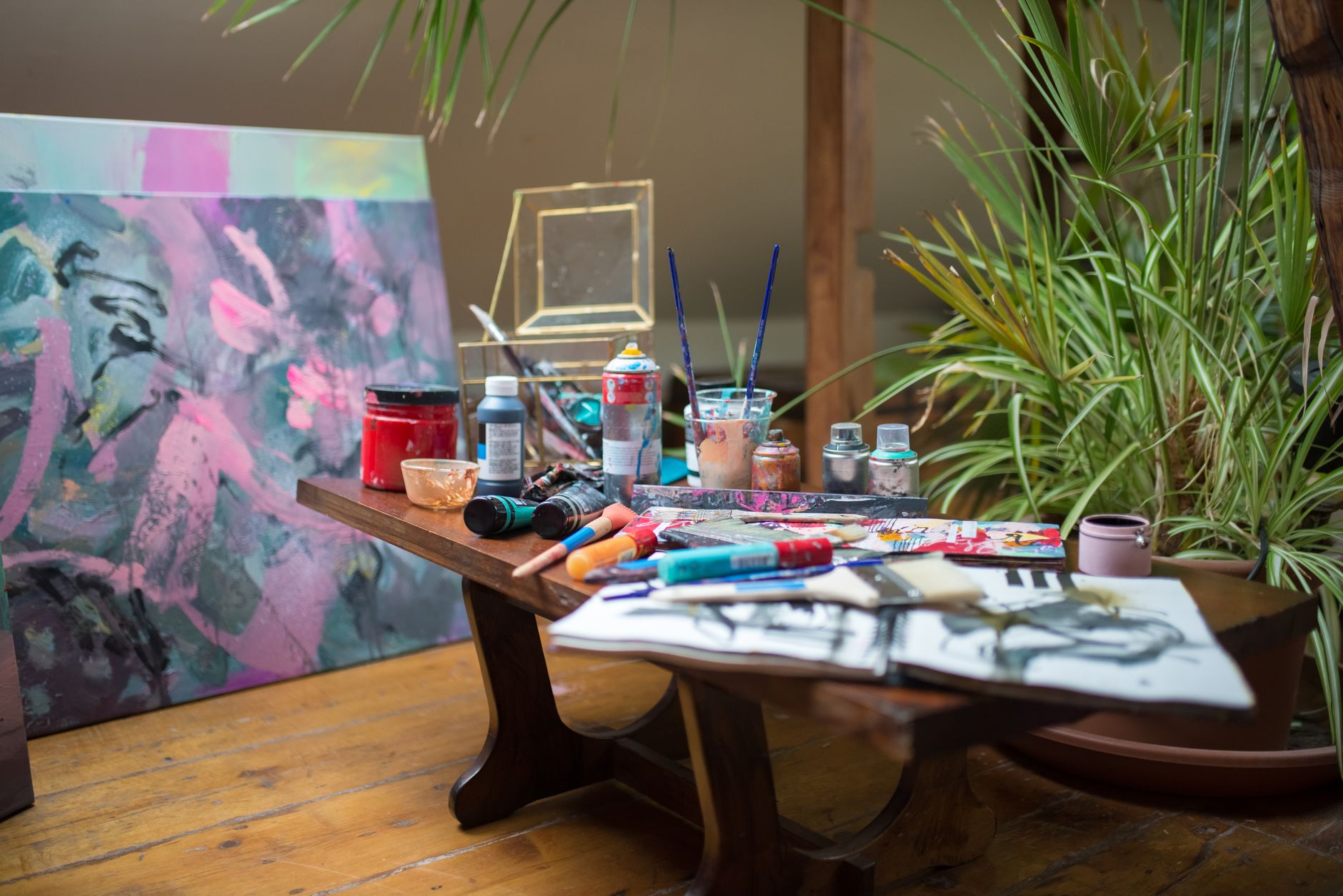 Inside the Pigment Studio teaching room