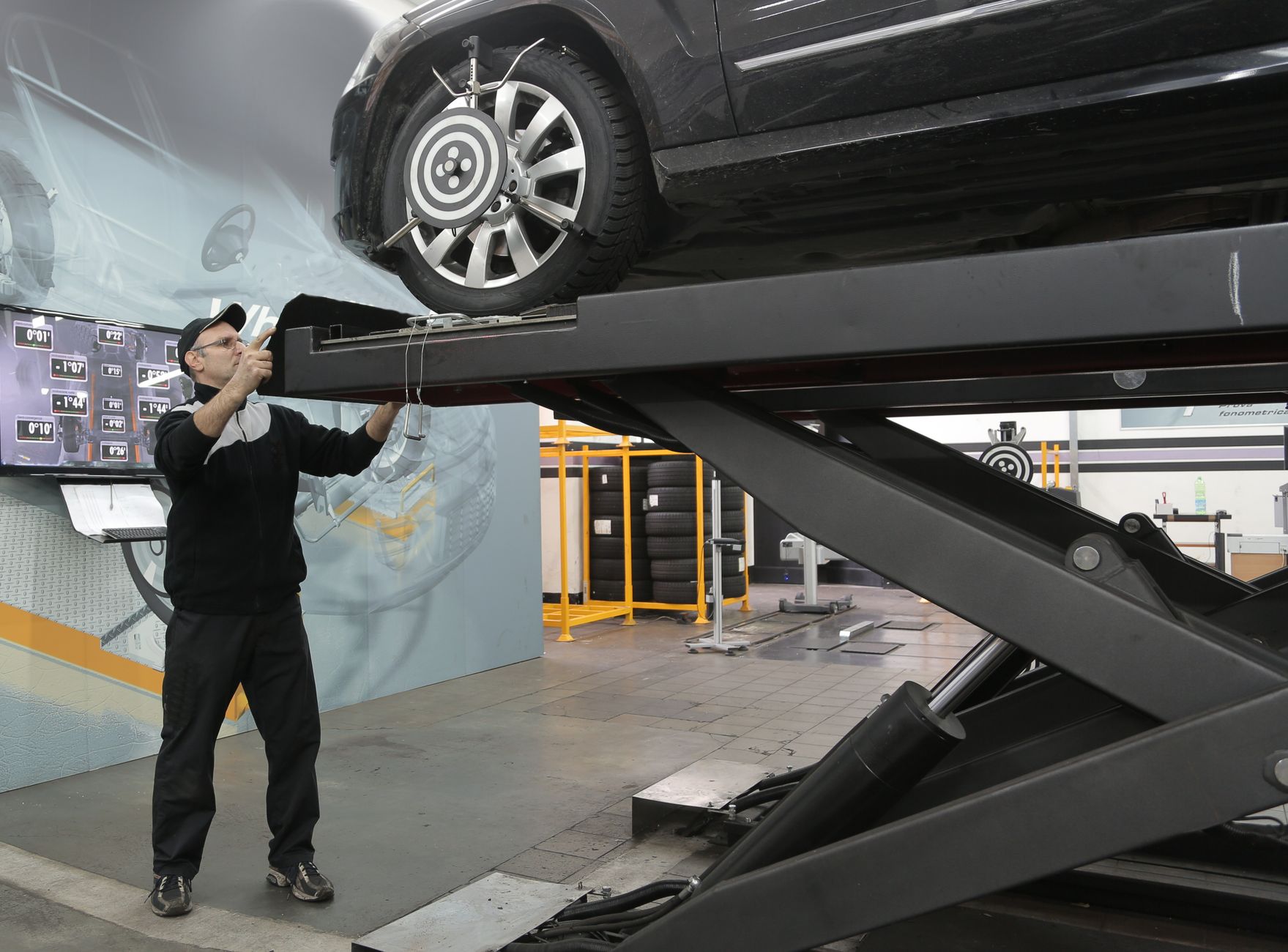 Wheel Alignment & Balancing at Revline Garage Singapore