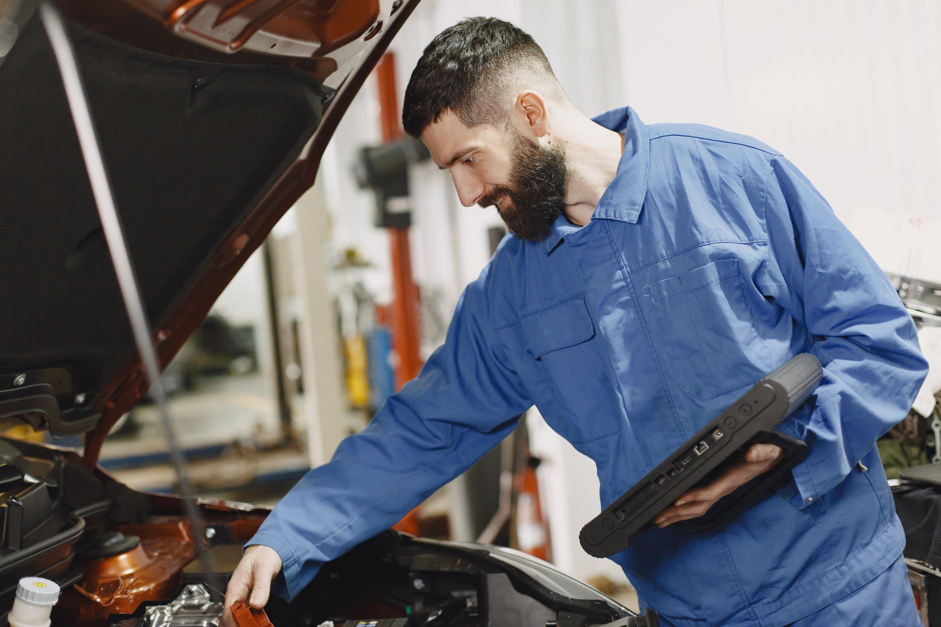 Inspection & Diagnostics at Revline Garage Singapore