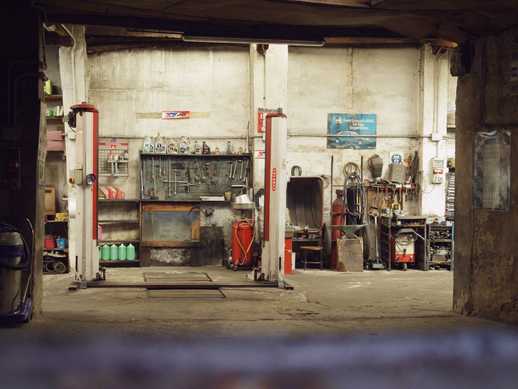 Inside Revline Garage's Sin Ming workshop — tidy bays, lifts and tools