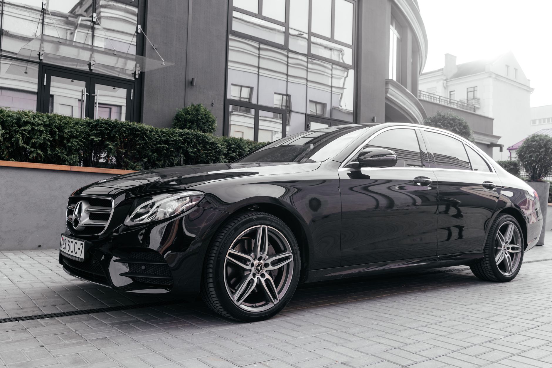 A luxury self-drive rental car from Roadster Rentals in Singapore