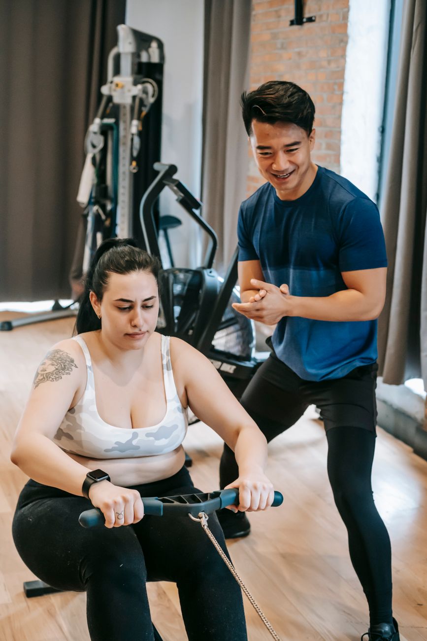 Sasha Lim, freelance personal trainer in Singapore