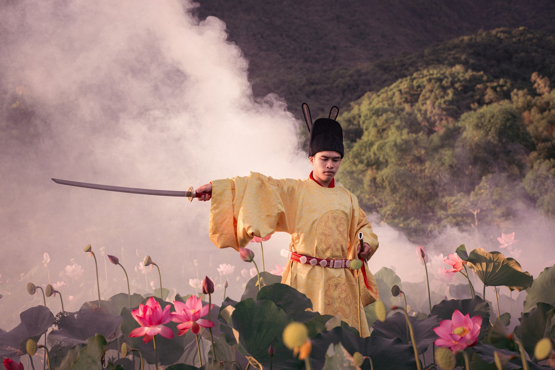 ULV fogging, landed garden
