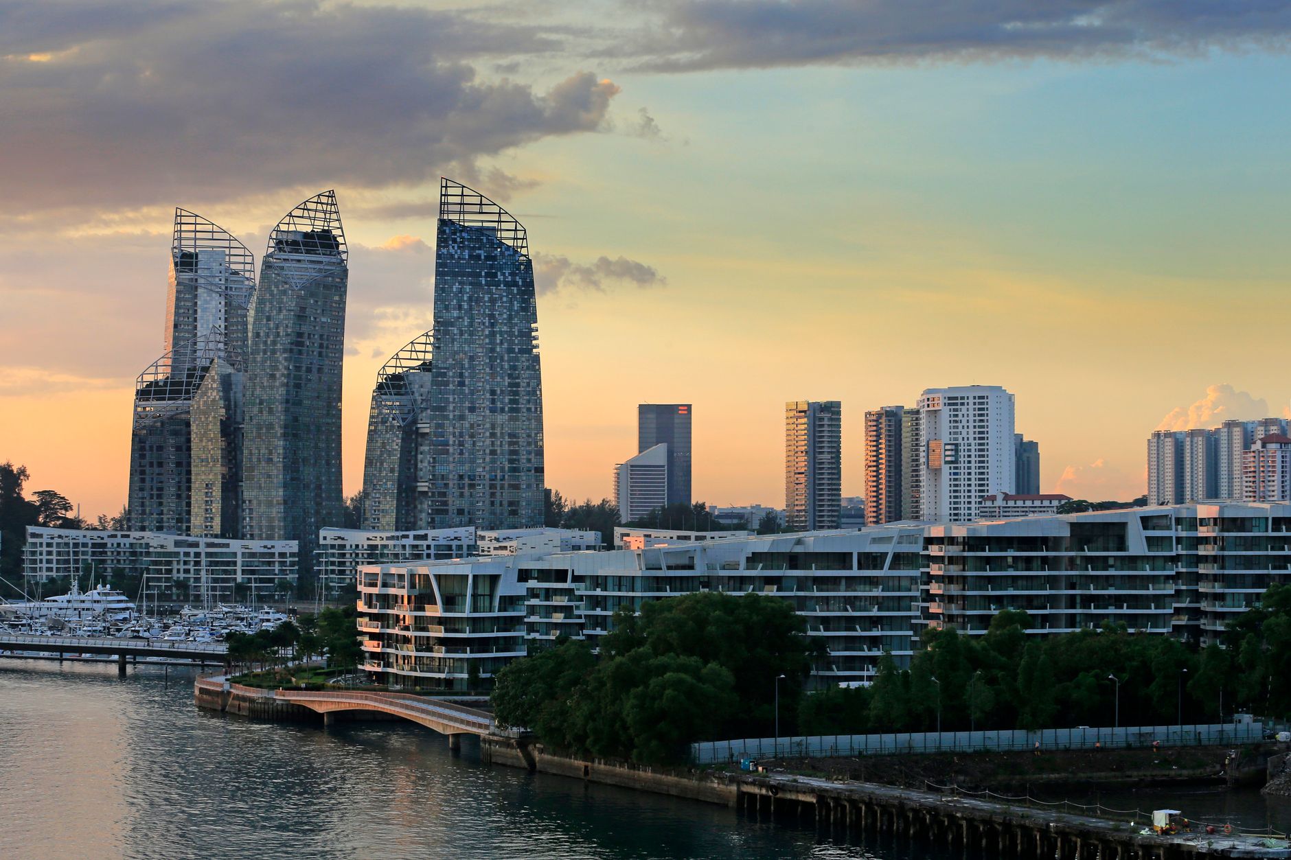 A new-launch development in Singapore