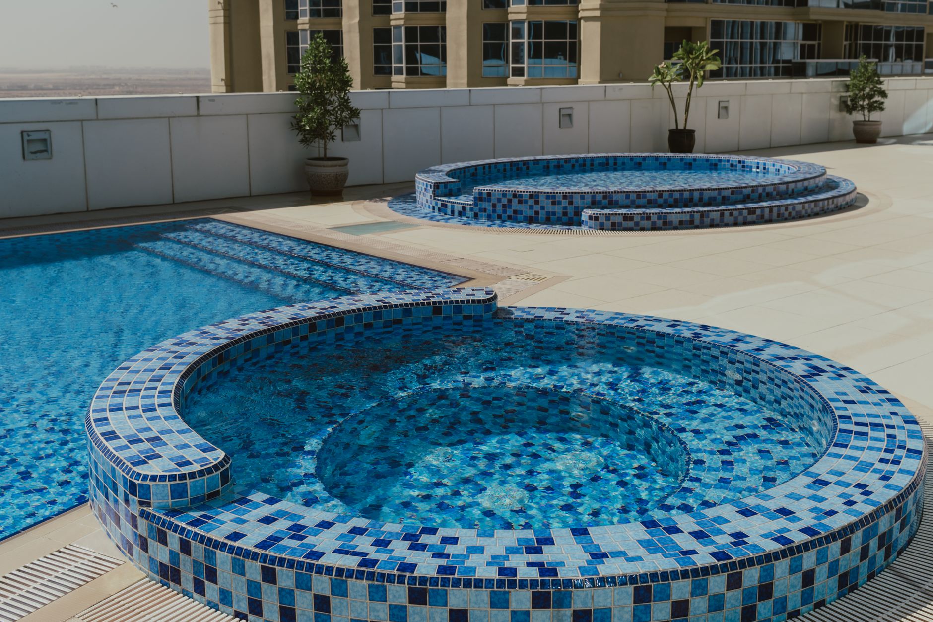 A well-maintained Singapore condominium with landscaped facilities