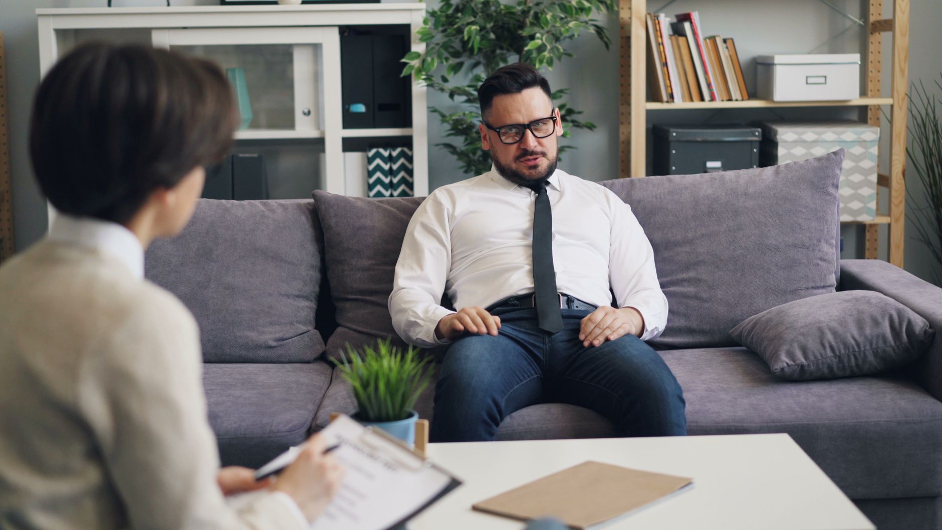 A warm counselling conversation at Stillpoint in Singapore