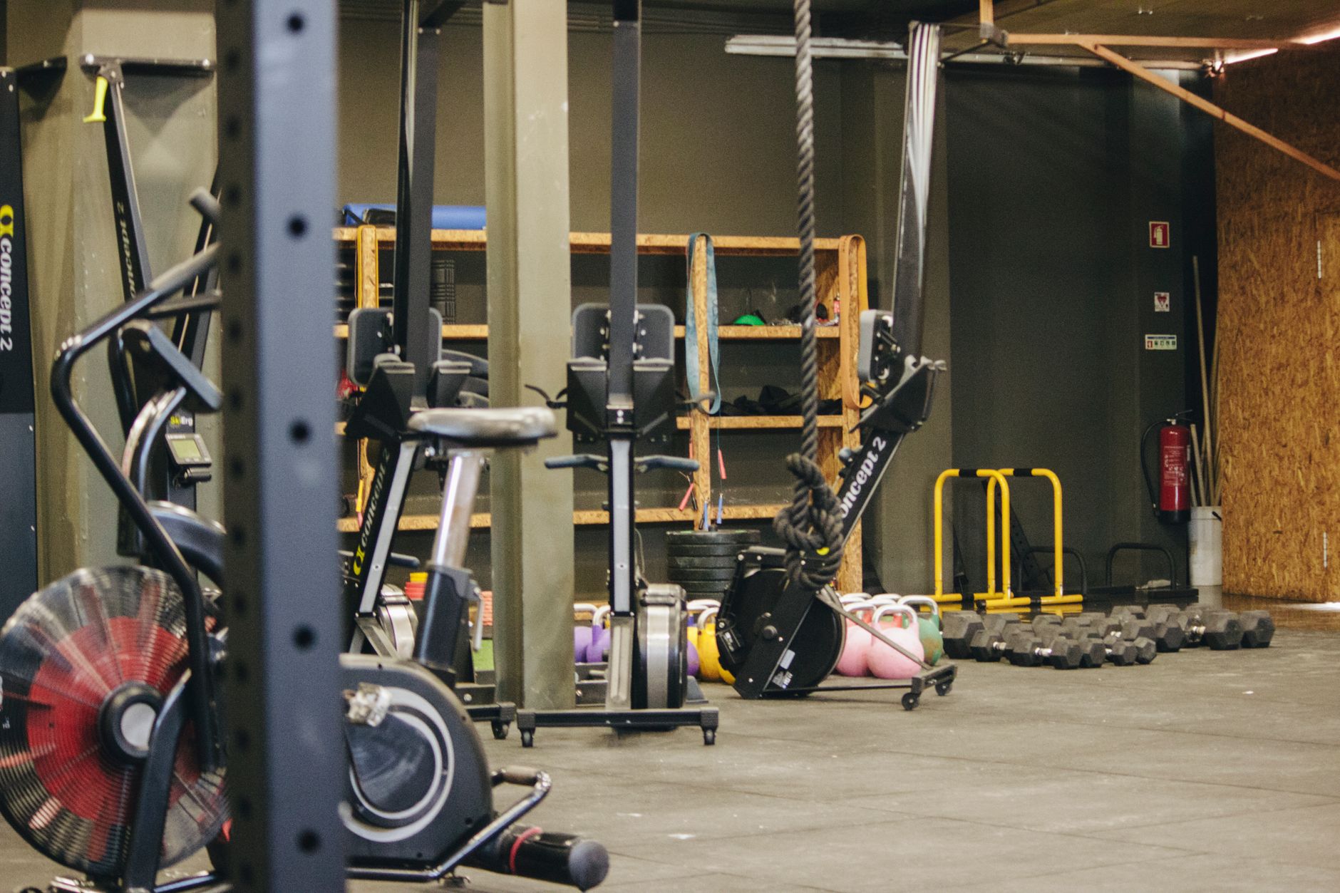 The Stride Physiotherapy rehabilitation gym floor in Singapore