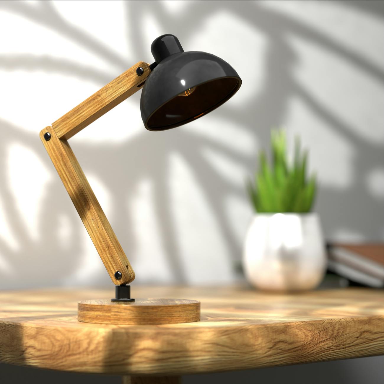 Touch-Dimmable LED Desk Lamp