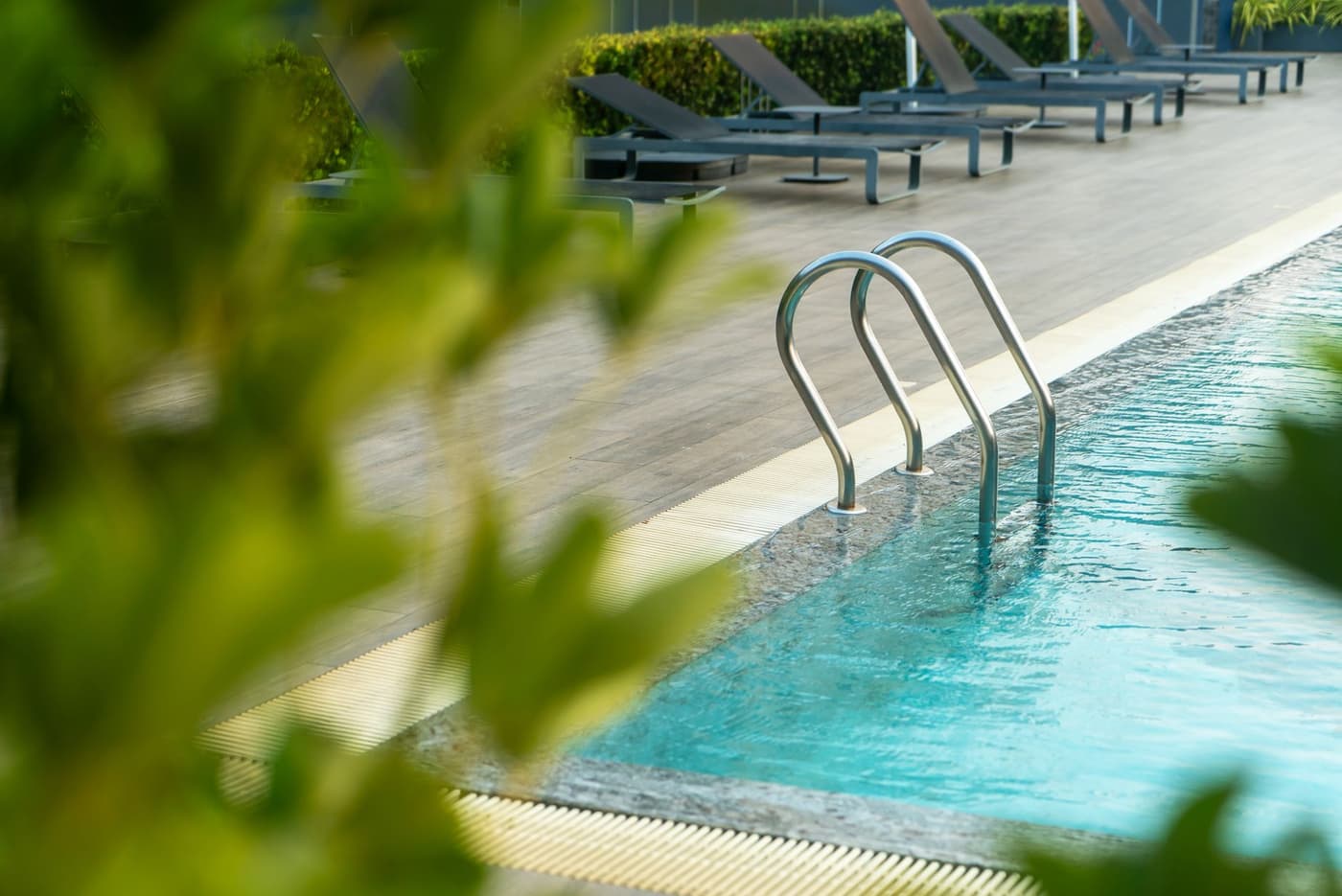 The Shared Deck — Condominium courtyard, Newton