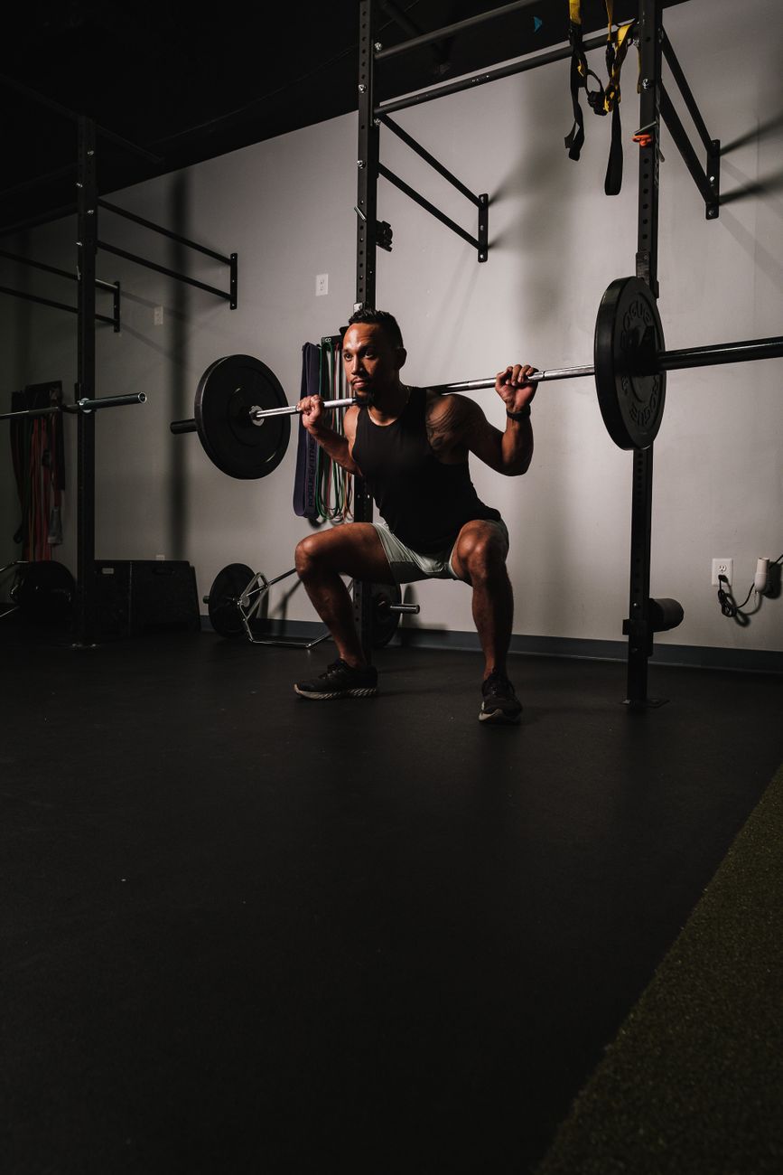 Barbell strength training at Volt Strength