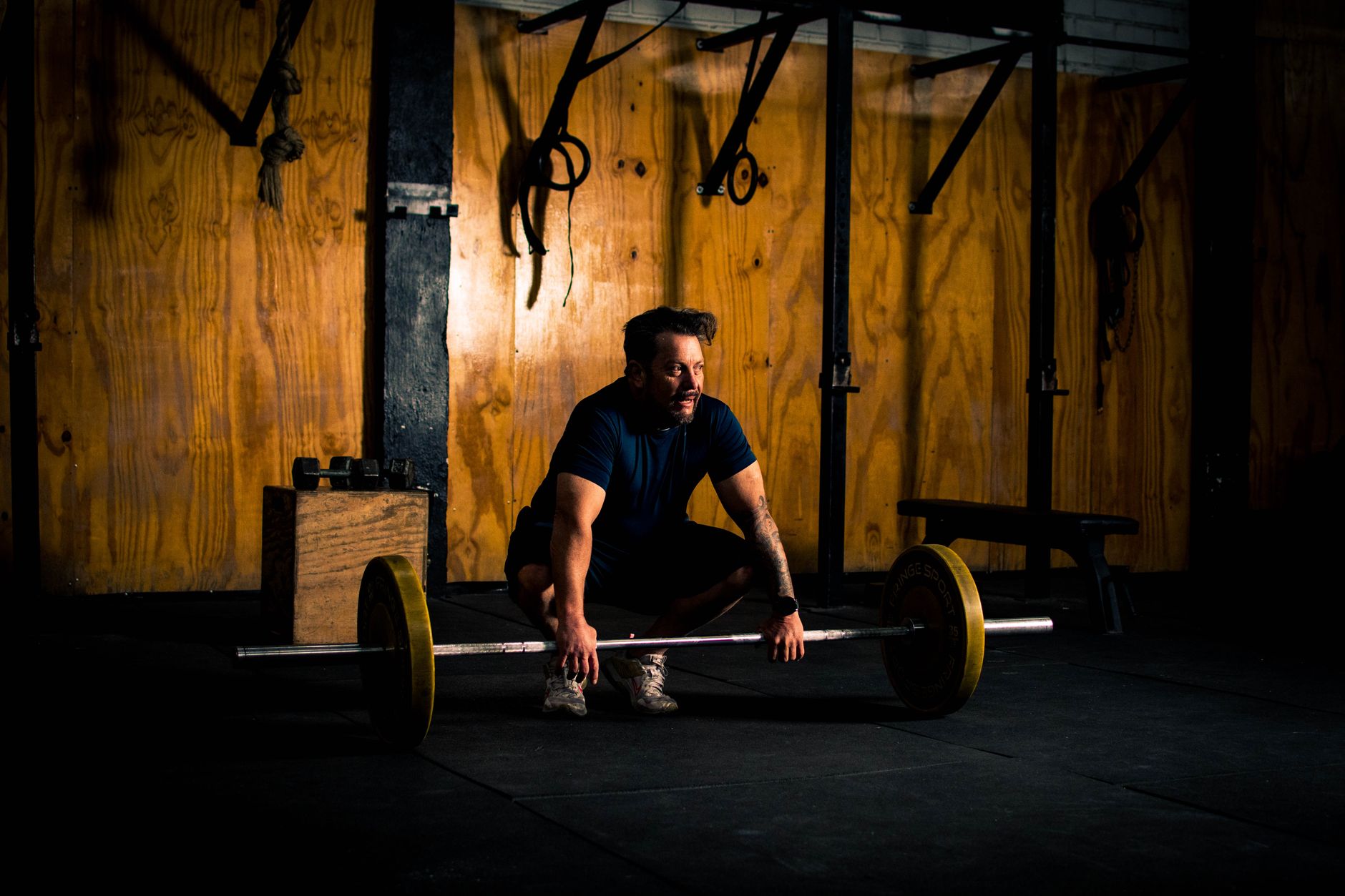 Coached strength training at Volt Strength Singapore