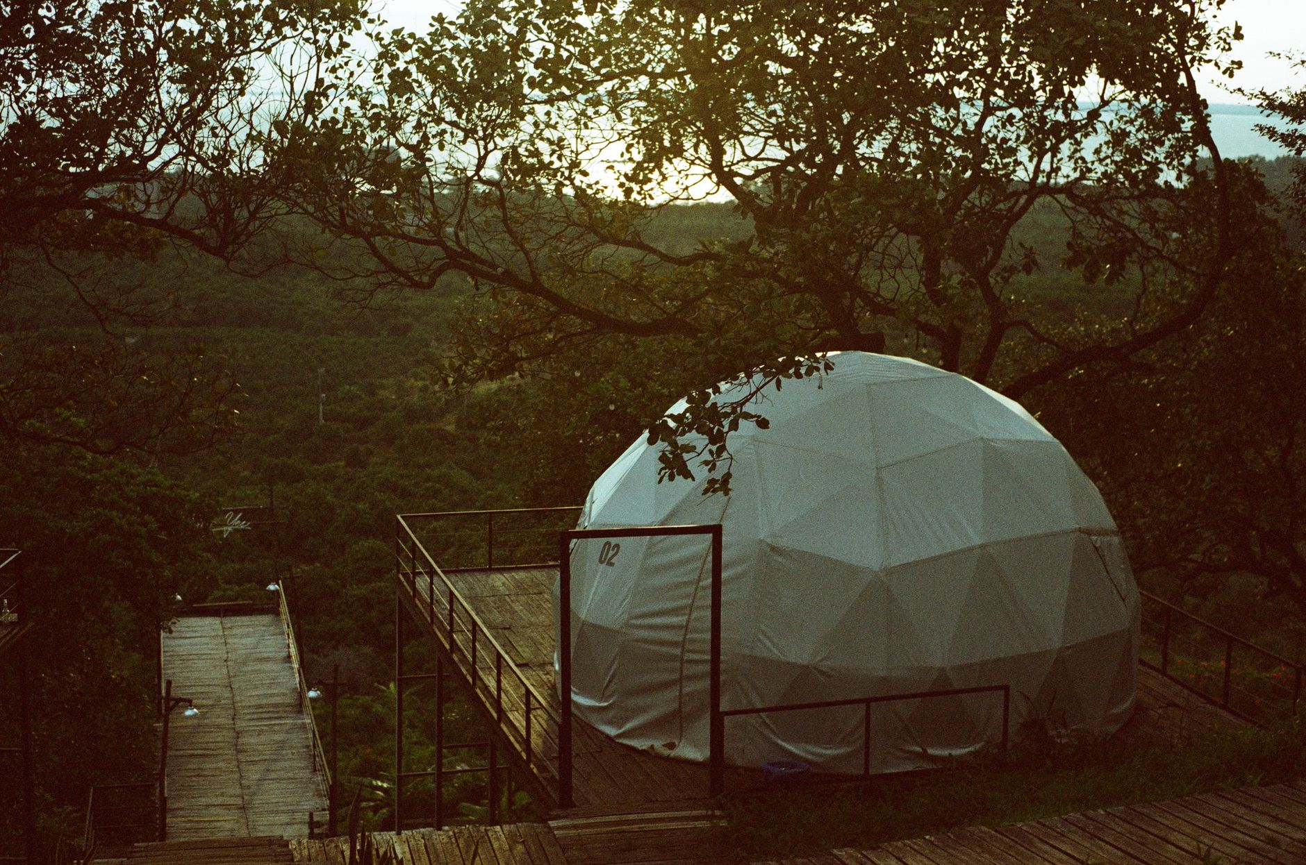 The Stargazer Geodesic Dome at Wildnest
