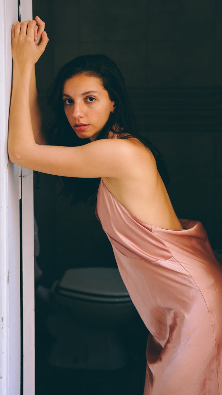 Isla Satin Slip Dress
