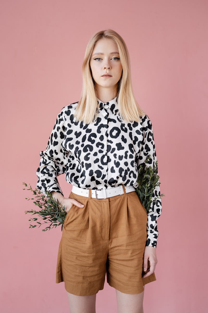 Lena Tie-Neck Blouse