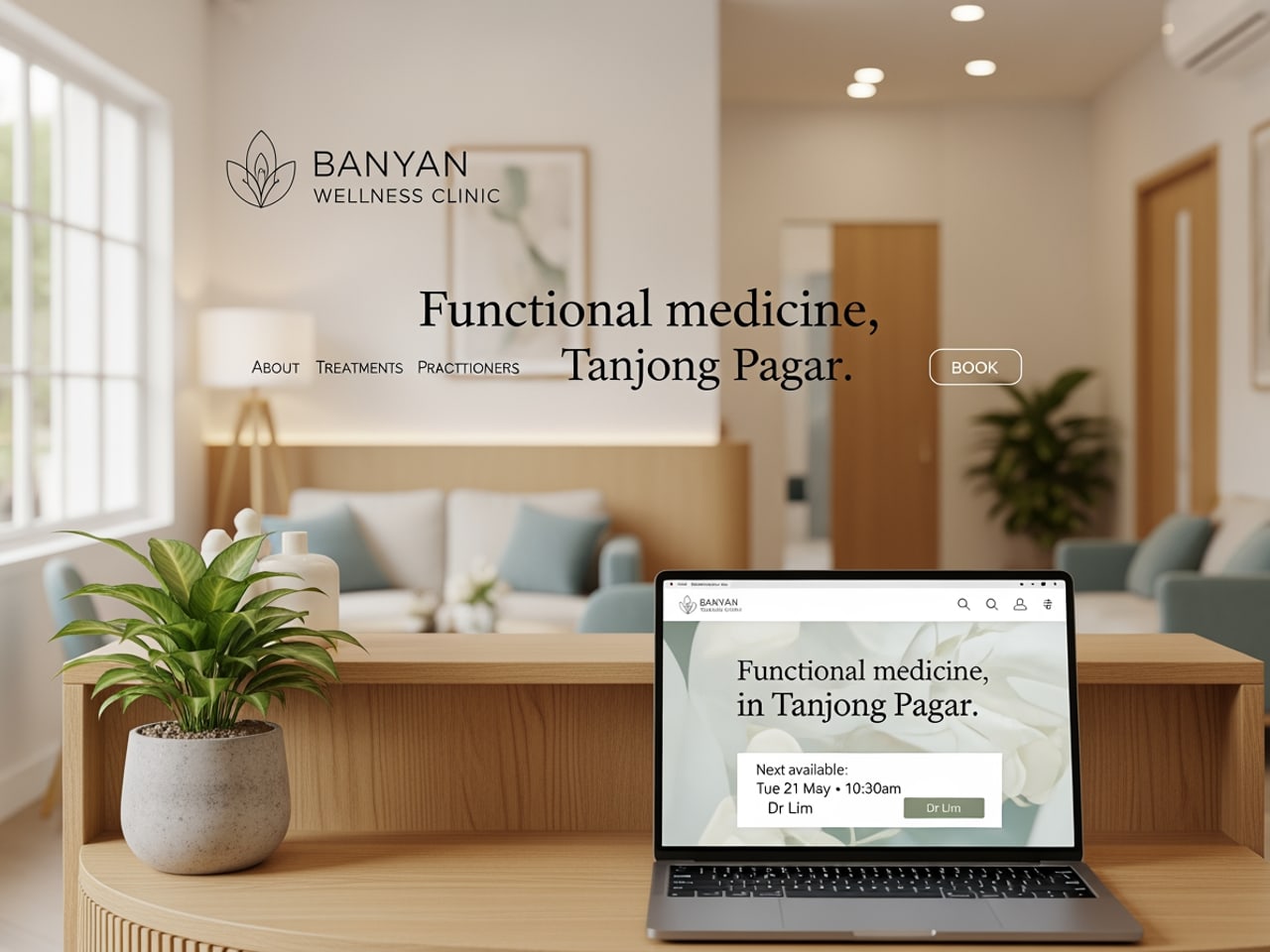Wellness clinic. WordPress