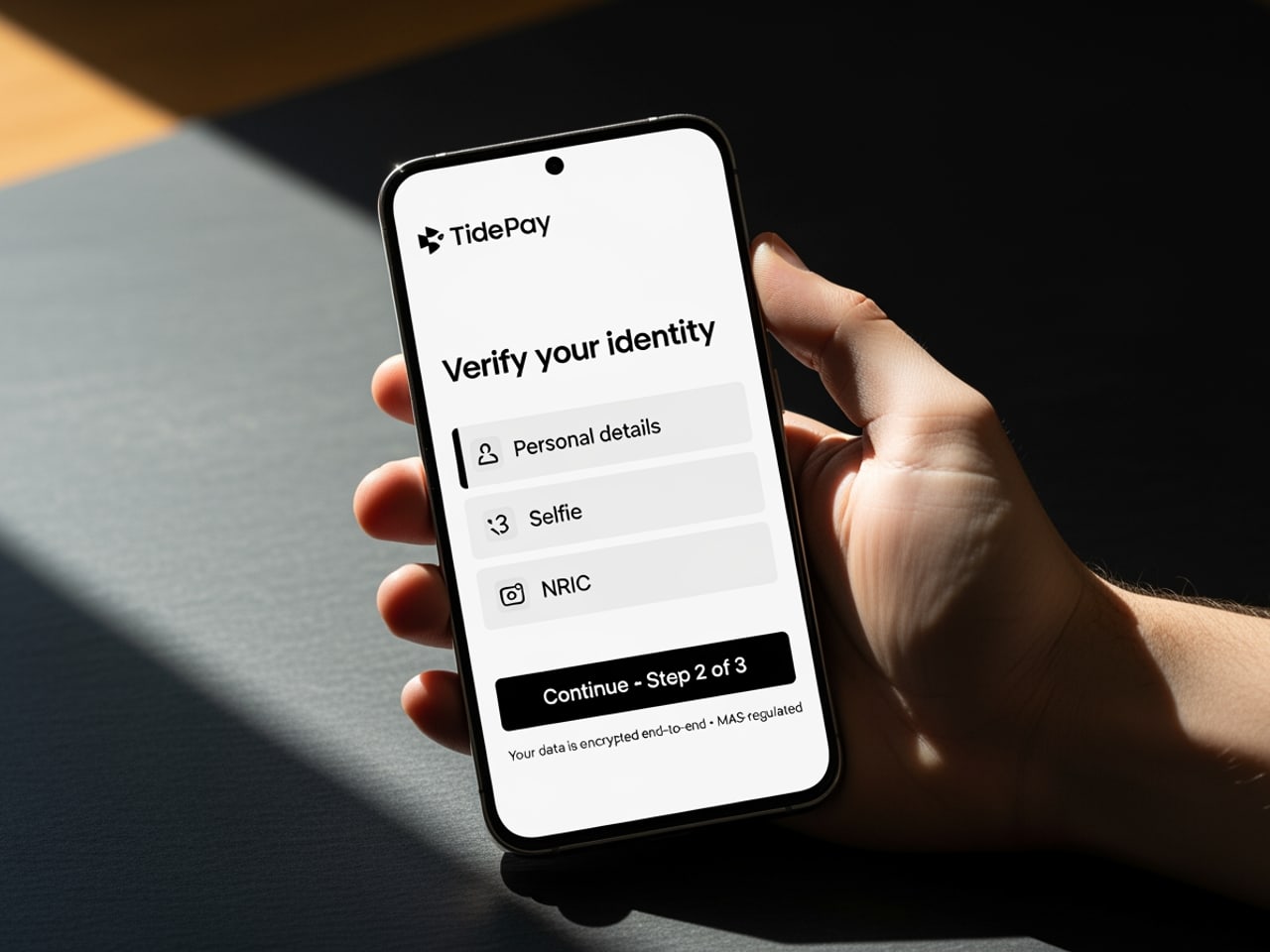 Fintech onboarding. Next.js
