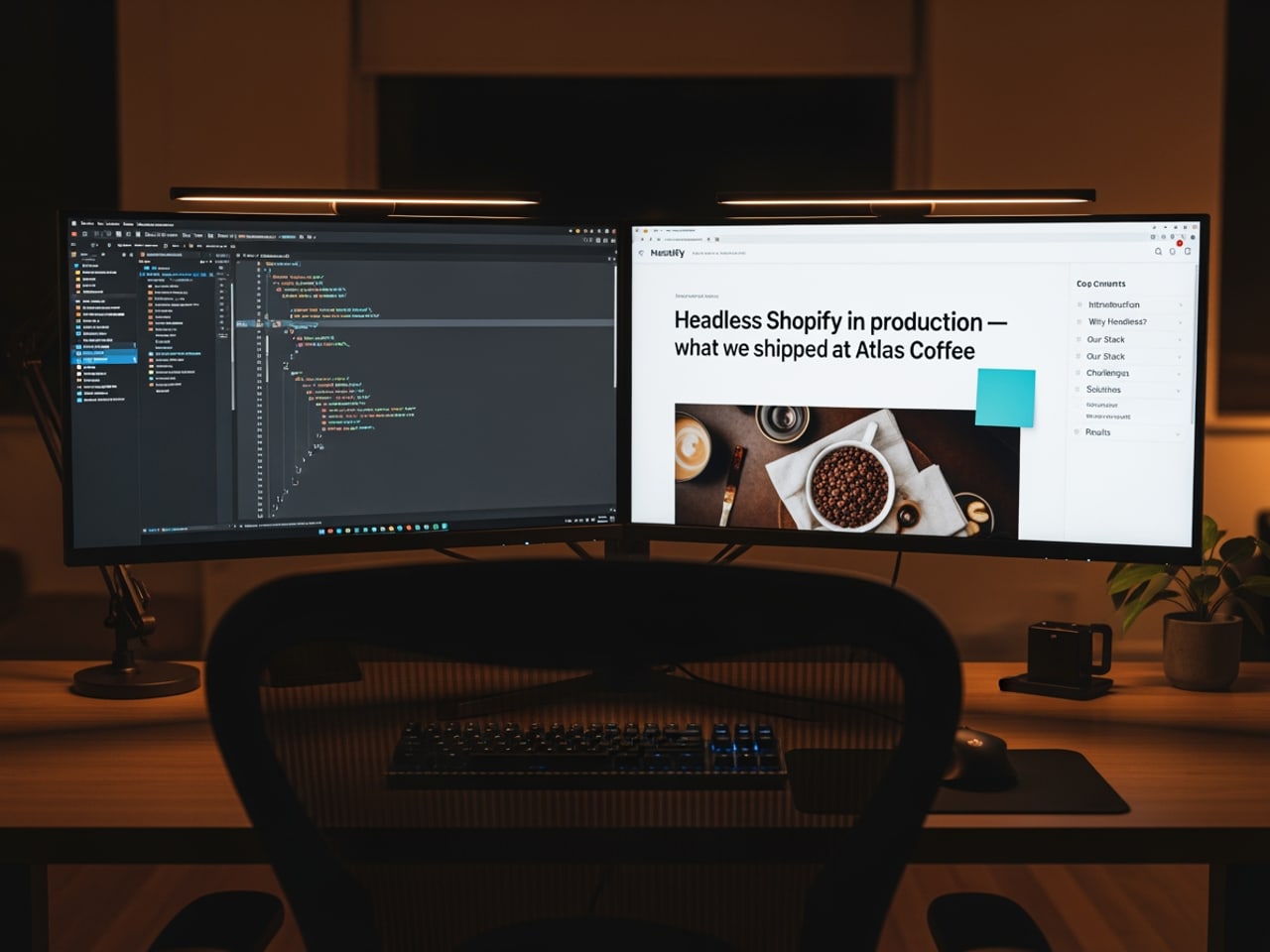 Headless commerce migration. Next.js + Sanity
