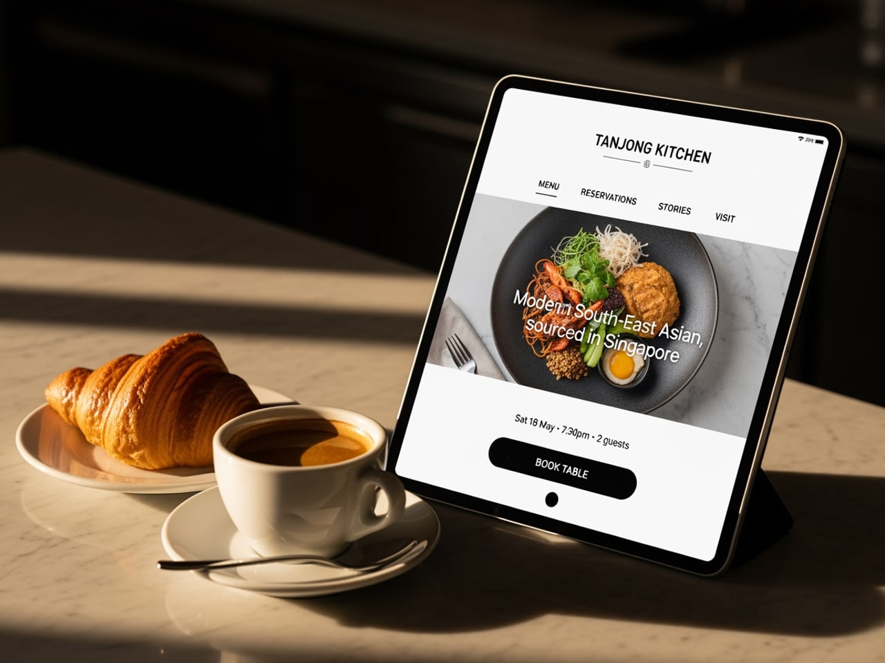 Restaurant group site. WordPress