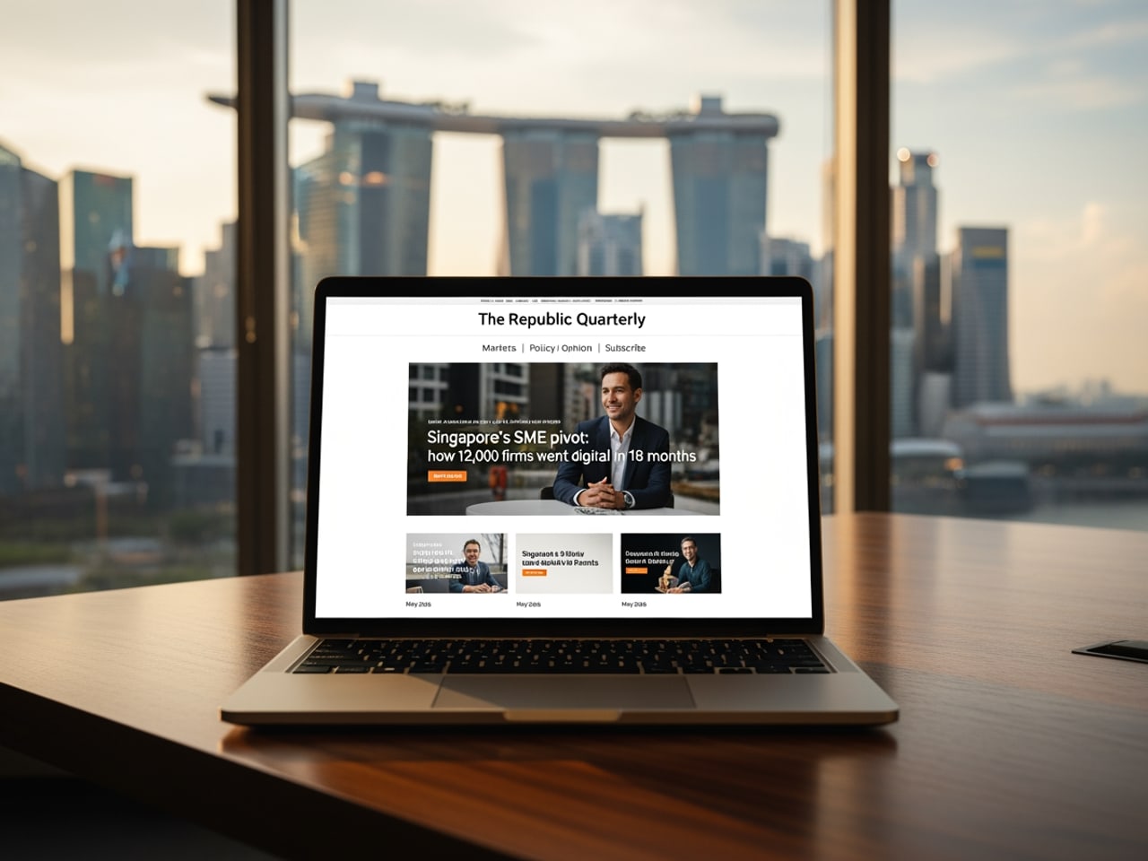 Corporate publication. WordPress