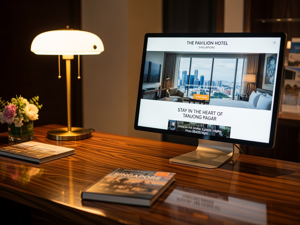 Boutique hotel booking. Headless CMS