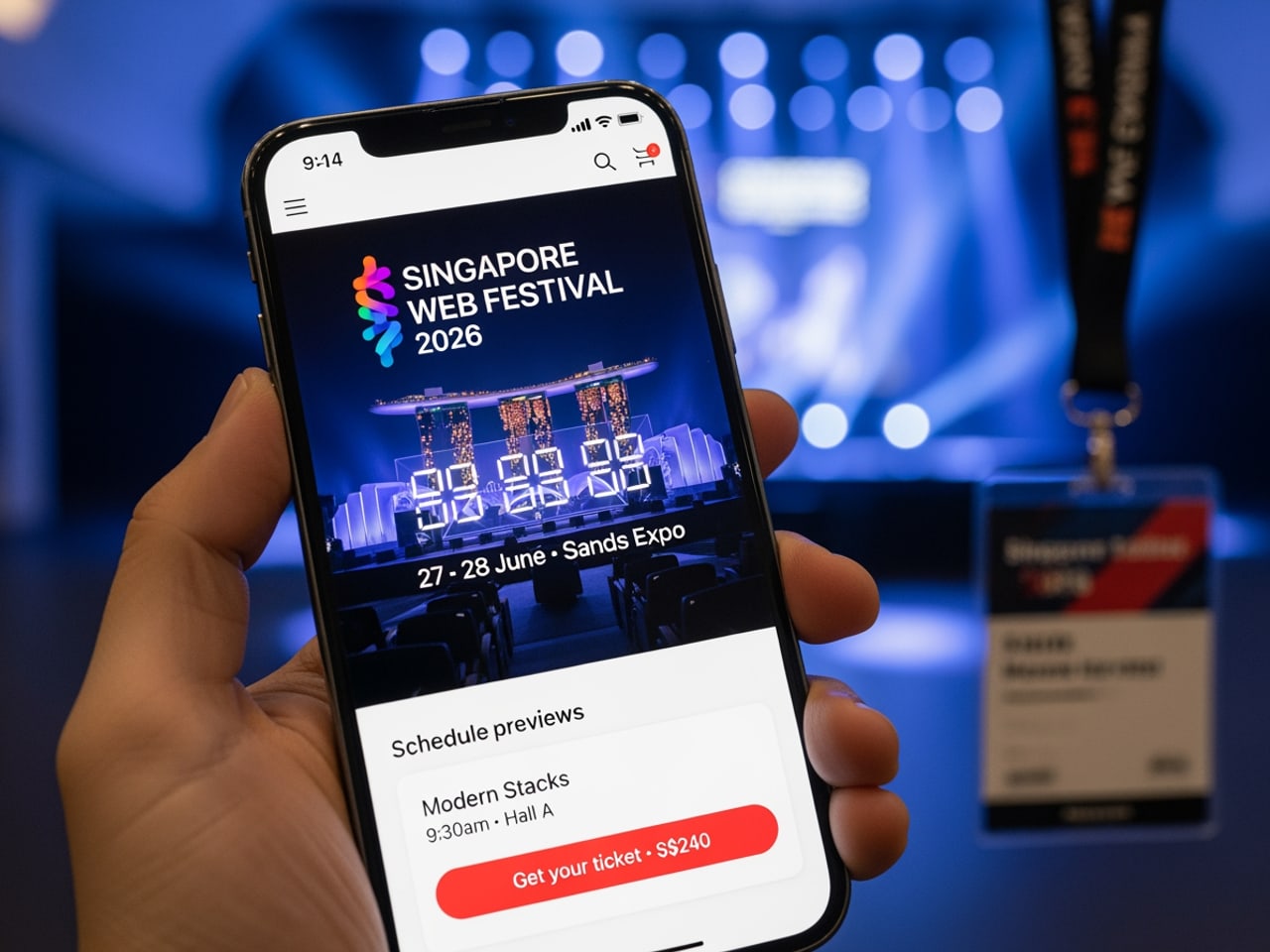 Festival microsite. Astro