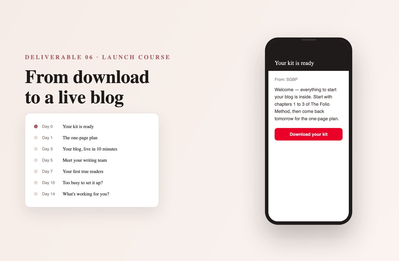 7-Email Launch Course